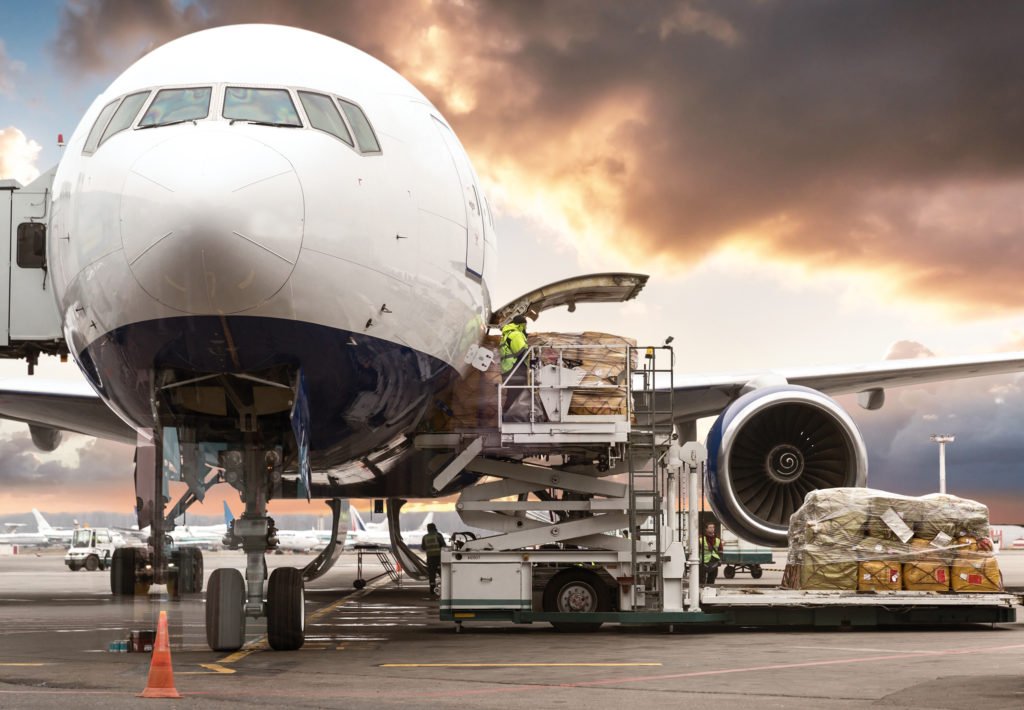 Air freight cargo loading